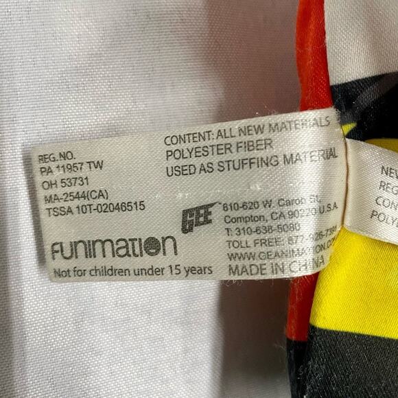 Official Funimation My Hero Academia Deku Izuku Midoriya Body Pillow - Picture 4 of 8